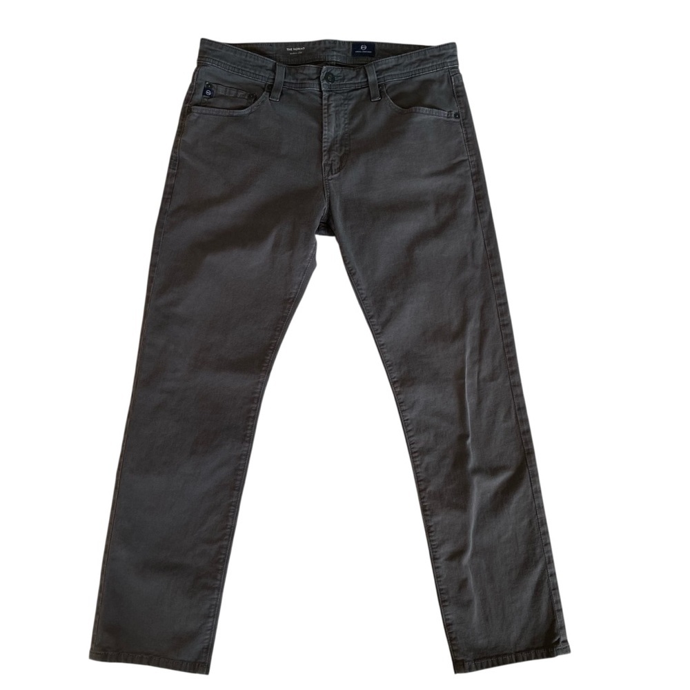 Adriano Goldschmeid AG The Nomad Modern Slim men cotton jeans trousers grey 33